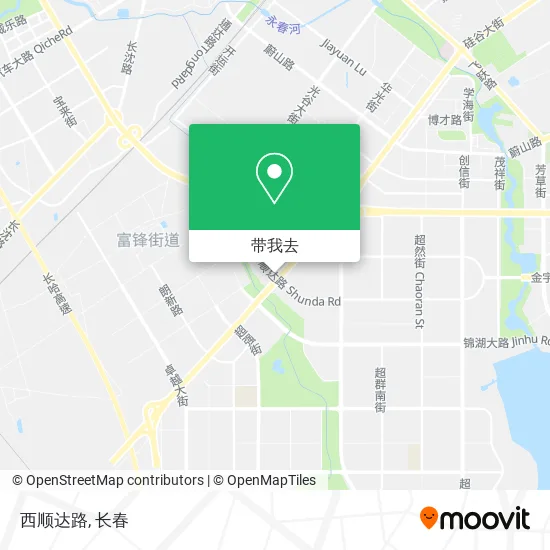 西顺达路地图
