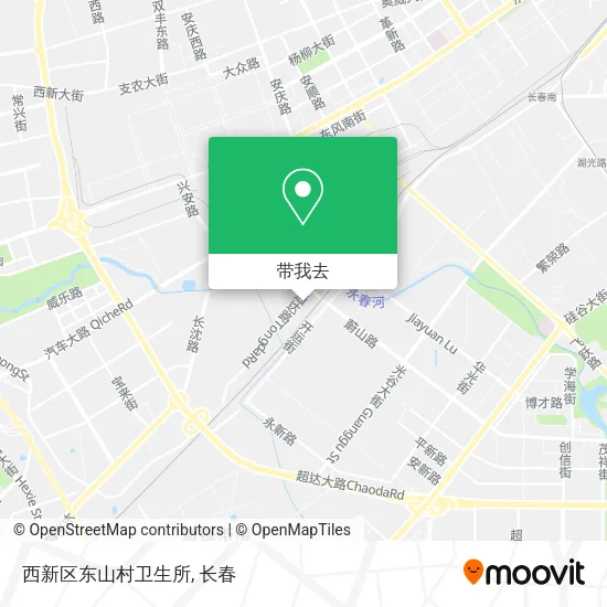 西新区东山村卫生所地图