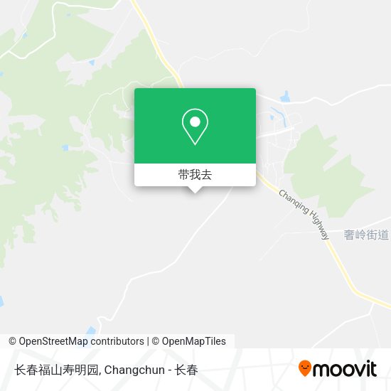 长春福山寿明园地图