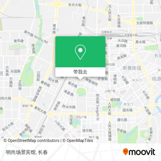 明尚场景宾馆地图