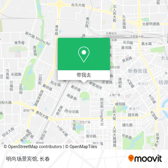 明尚场景宾馆地图