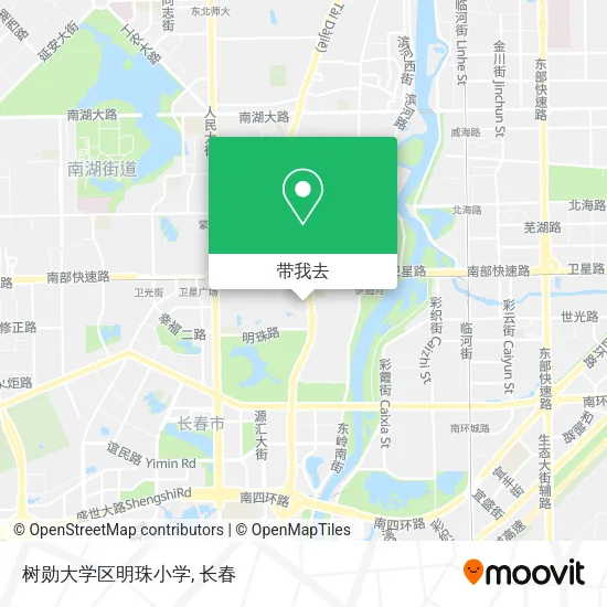 树勋大学区明珠小学地图