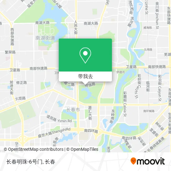 长春明珠-6号门地图
