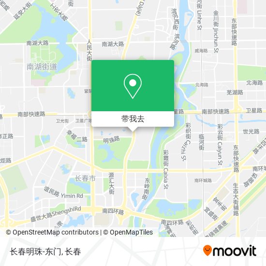 长春明珠-东门地图