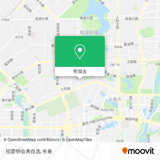 招爱明会来自选地图