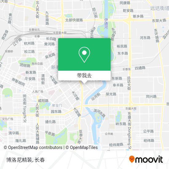 博洛尼精装地图