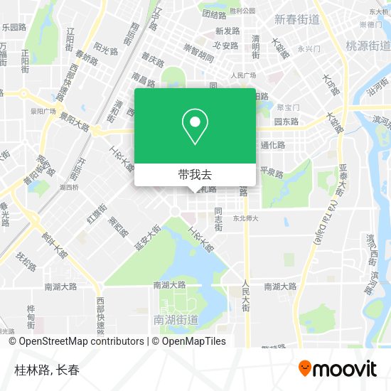 桂林路地图