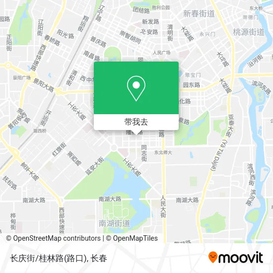 长庆街/桂林路(路口)地图