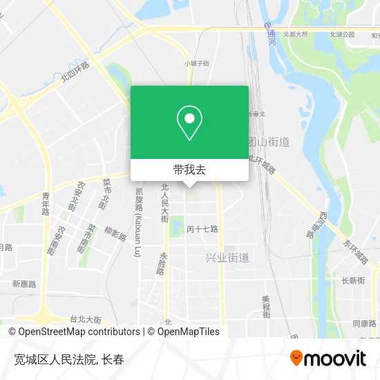 宽城区人民法院地图