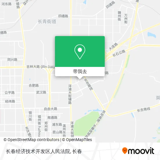 长春经济技术开发区人民法院地图