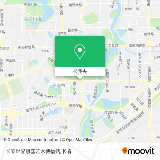 长春世界雕塑艺术博物馆地图
