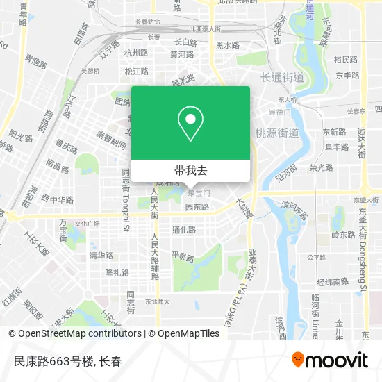 民康路663号楼地图