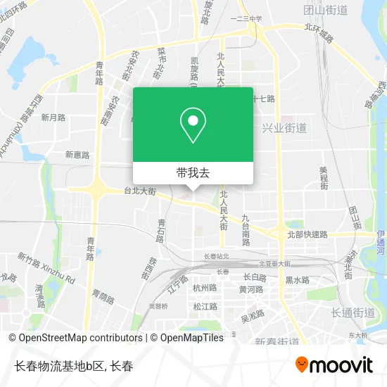 长春物流基地b区地图