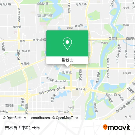 吉林省图书馆地图