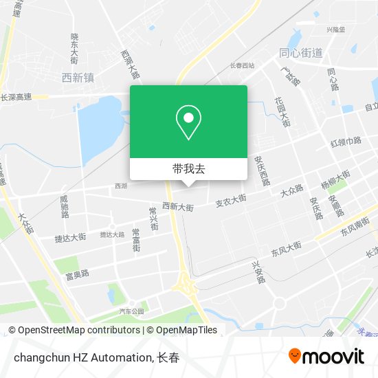 changchun HZ Automation地图