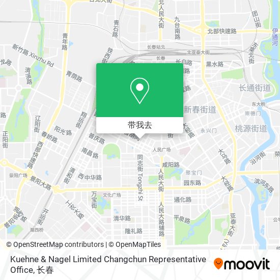 Kuehne & Nagel Limited Changchun Representative Office地图