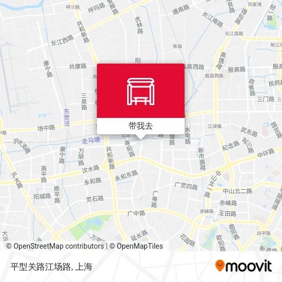 平型关路江场路地图