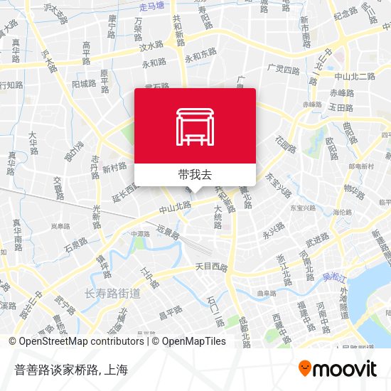 普善路谈家桥路地图