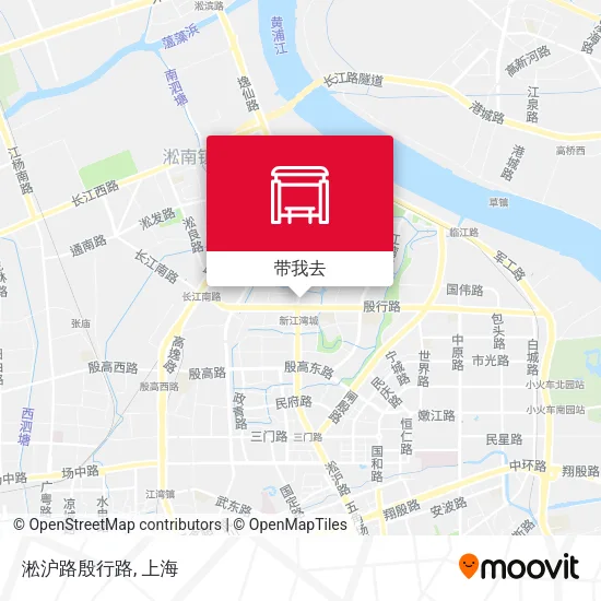 淞沪路殷行路地图