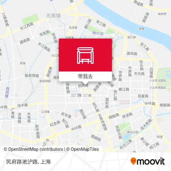 民府路淞沪路地图