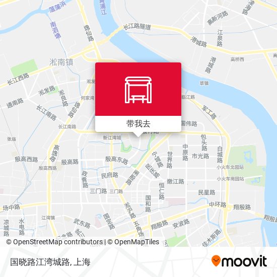 国晓路江湾城路地图
