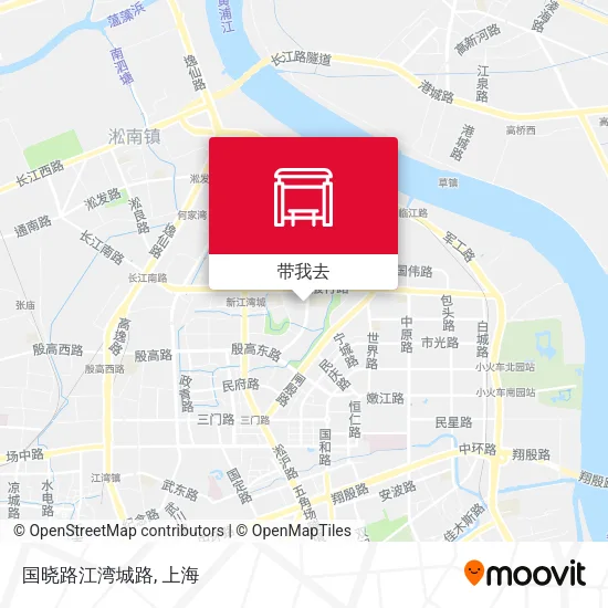 国晓路江湾城路地图