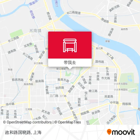 政和路国晓路地图