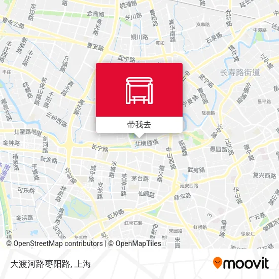 大渡河路枣阳路地图