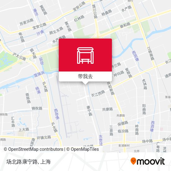 场北路康宁路地图