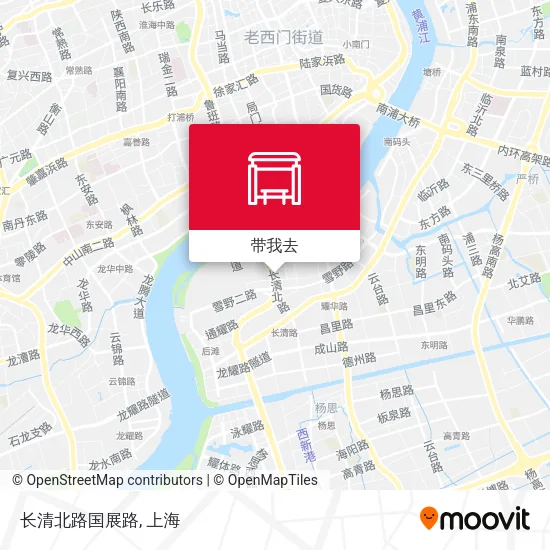 长清北路国展路地图