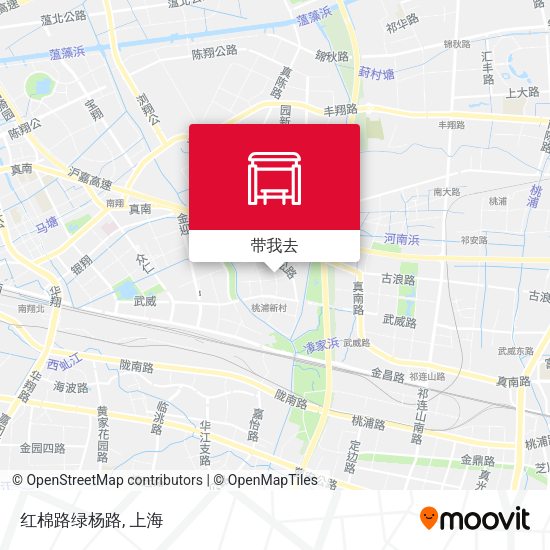红棉路绿杨路地图