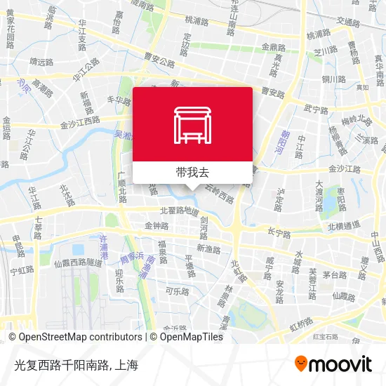 光复西路千阳南路地图