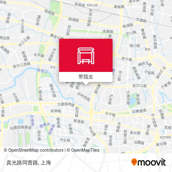真光路同普路地图