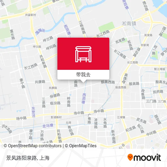 景凤路阳泉路地图