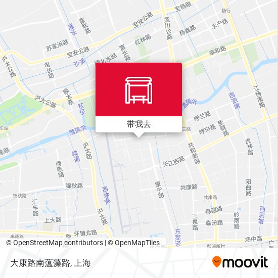 大康路南蕰藻路地图