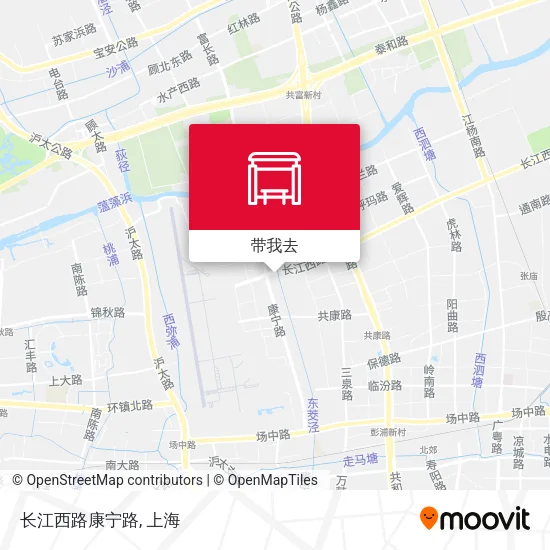 长江西路康宁路地图