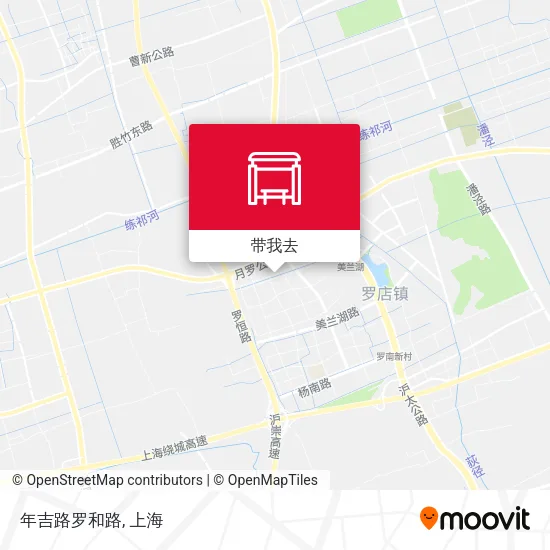 年吉路罗和路地图