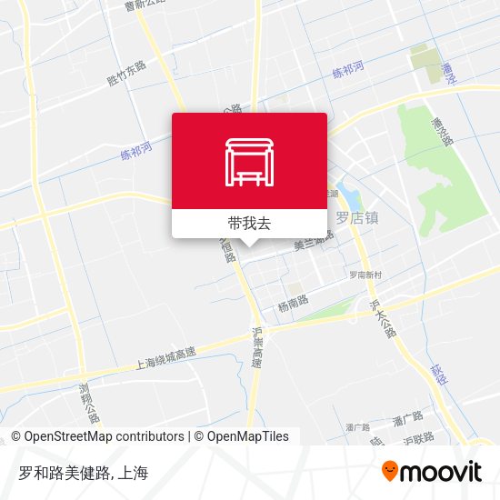 罗和路美健路地图