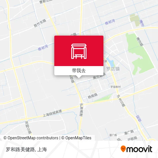 罗和路美健路地图