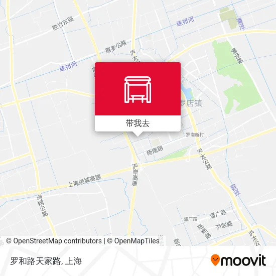 罗和路天家路地图