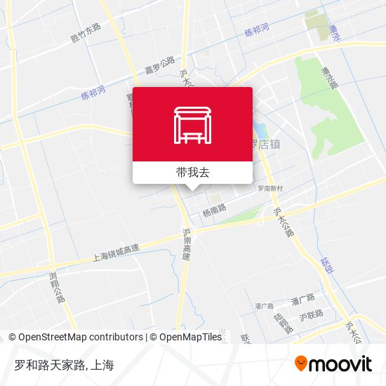 罗和路天家路地图