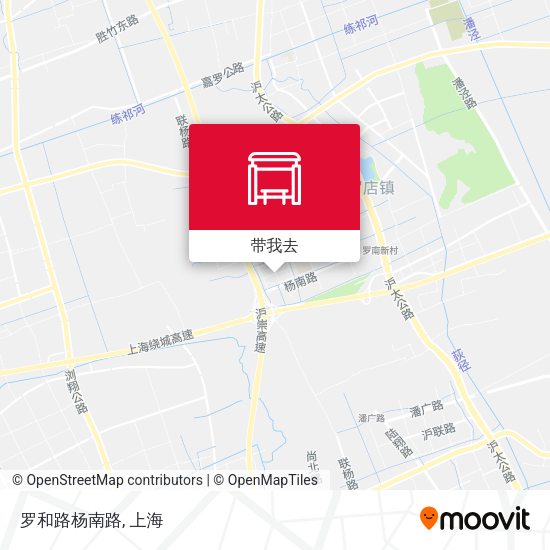 罗和路杨南路地图