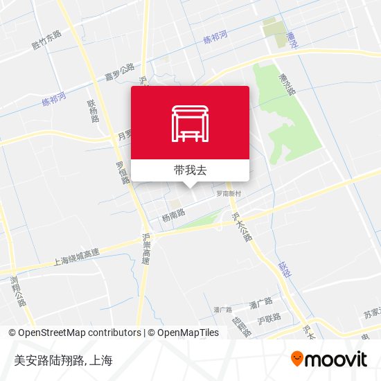 美安路陆翔路地图