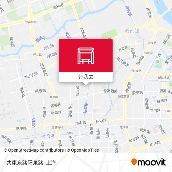 共康东路阳泉路地图