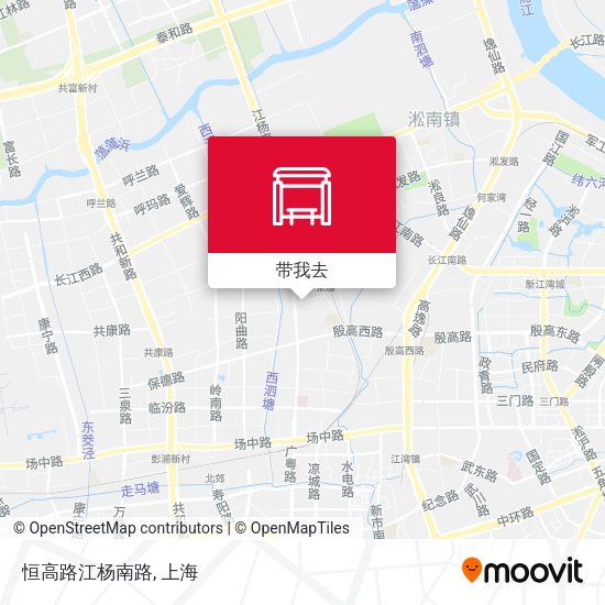 恒高路江杨南路地图