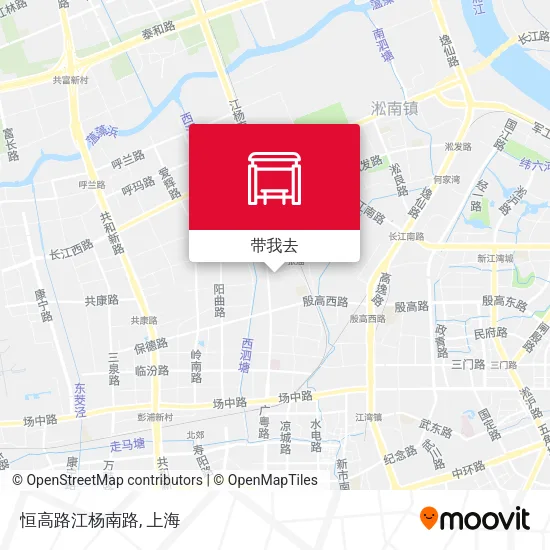 恒高路江杨南路地图