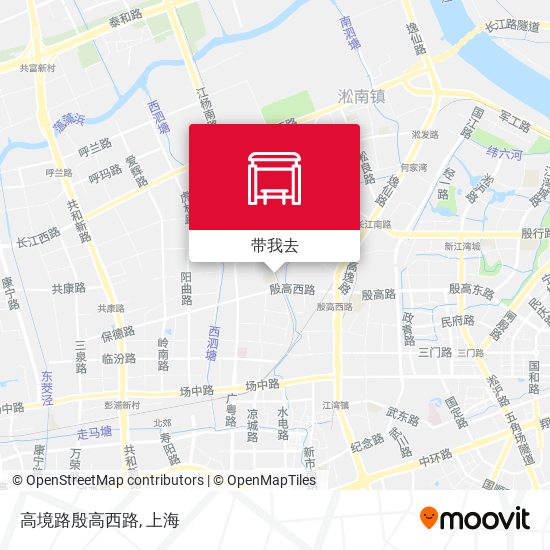 高境路殷高西路地图
