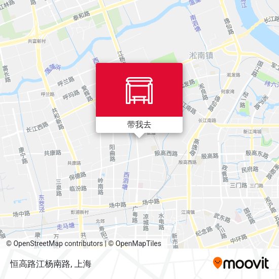 恒高路江杨南路地图