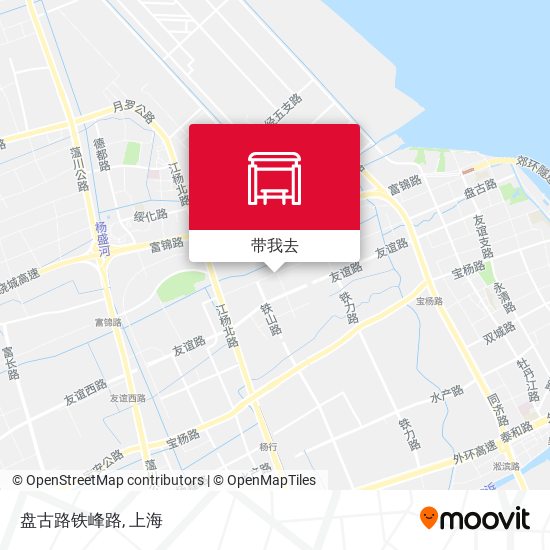 盘古路铁峰路地图