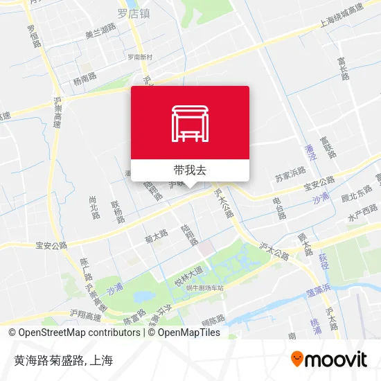 黄海路菊盛路地图